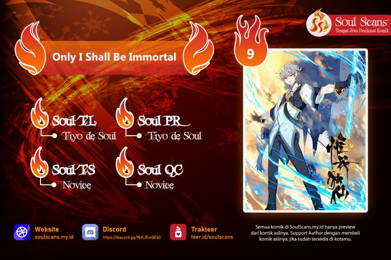 Only I Shall be Immortal Chapter 09 Gambar 1